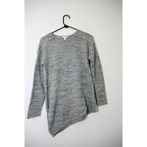 Pure Jill Sweater XS asymmetrical hem long sleeve space dye